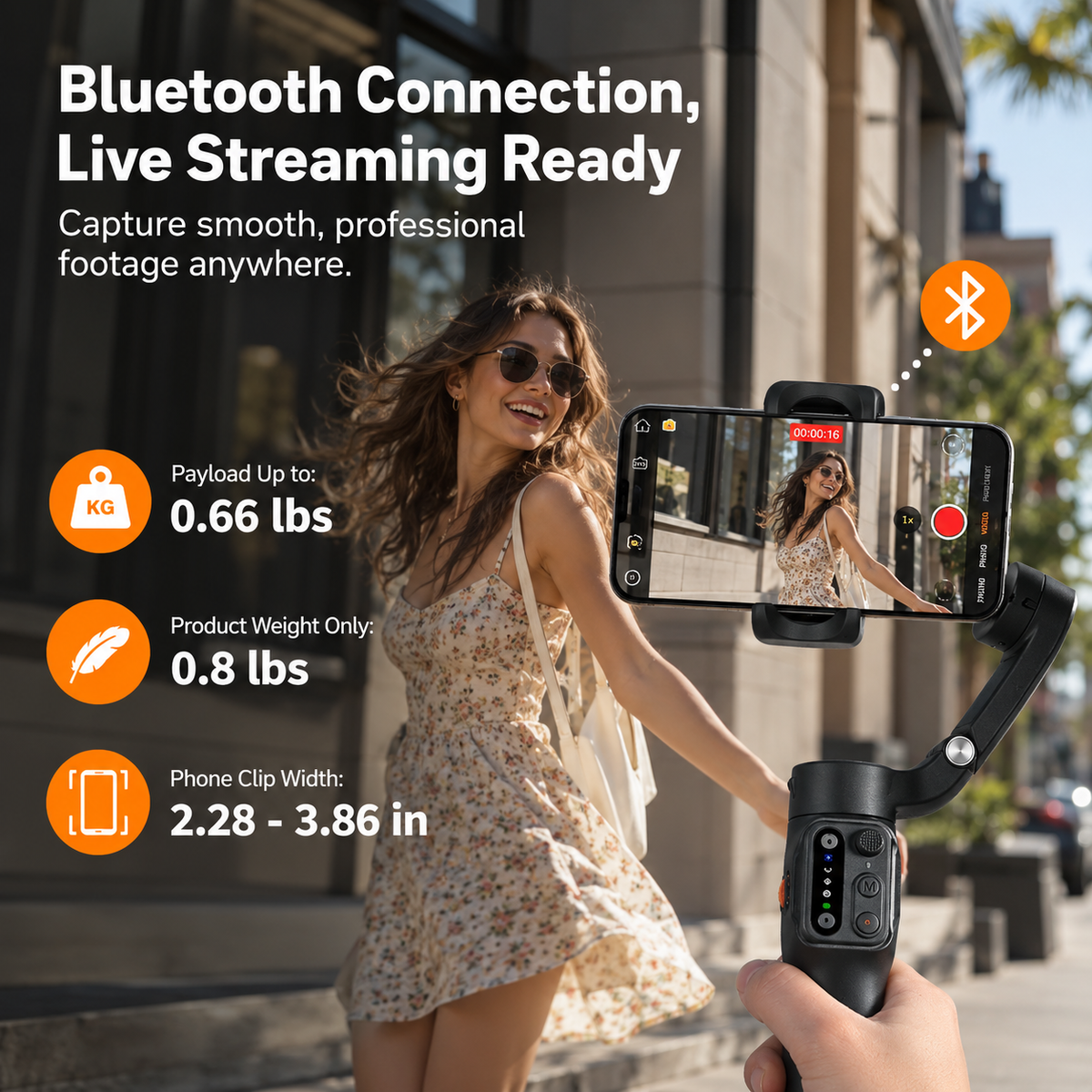 Gozee 3-Axis Smartphone Gimbal