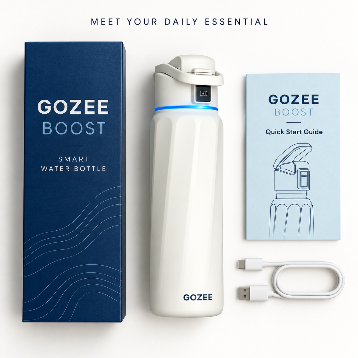 Gozee Boost Smart Water Bottle