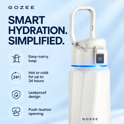 Gozee Boost Smart Water Bottle