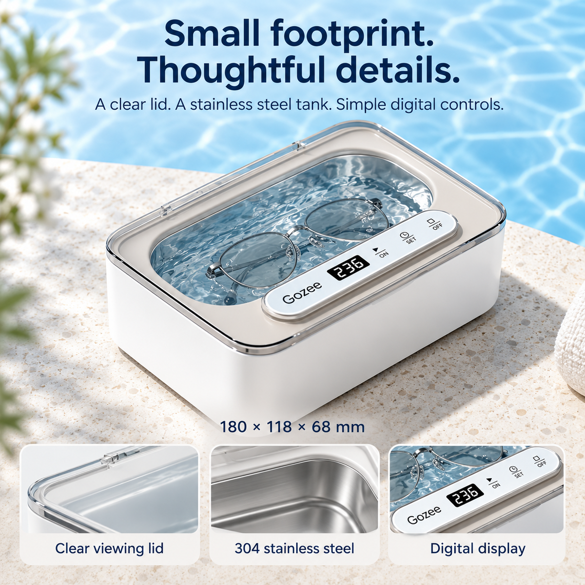 Gozee Ultrasonic Cleaner