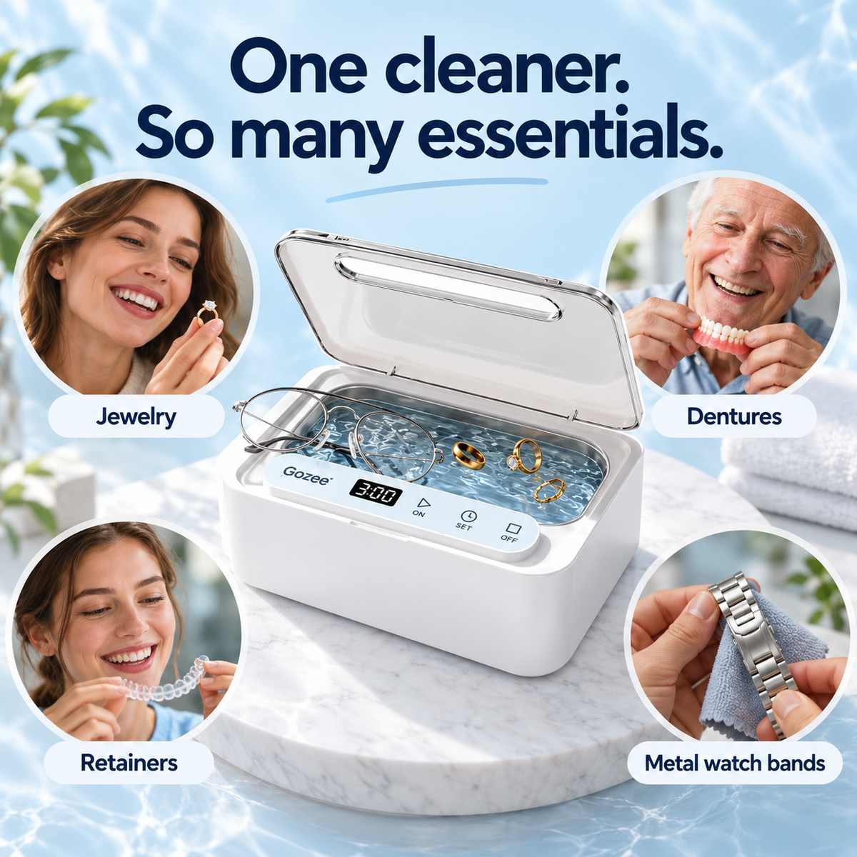 Gozee Ultrasonic Cleaner
