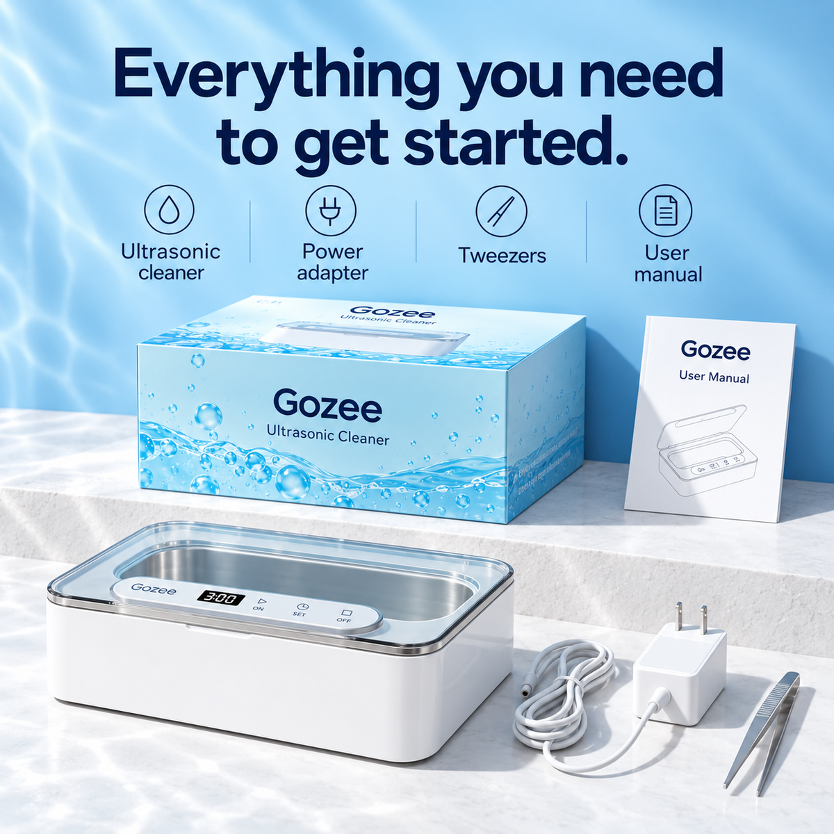 Gozee Ultrasonic Cleaner