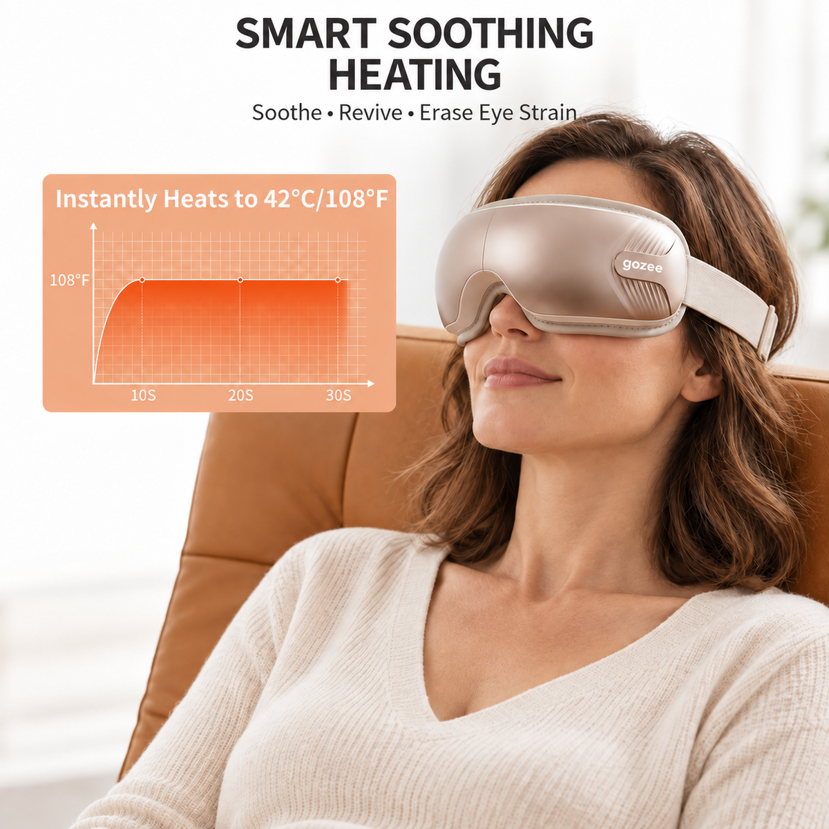 Gozee Heated Eye Massager