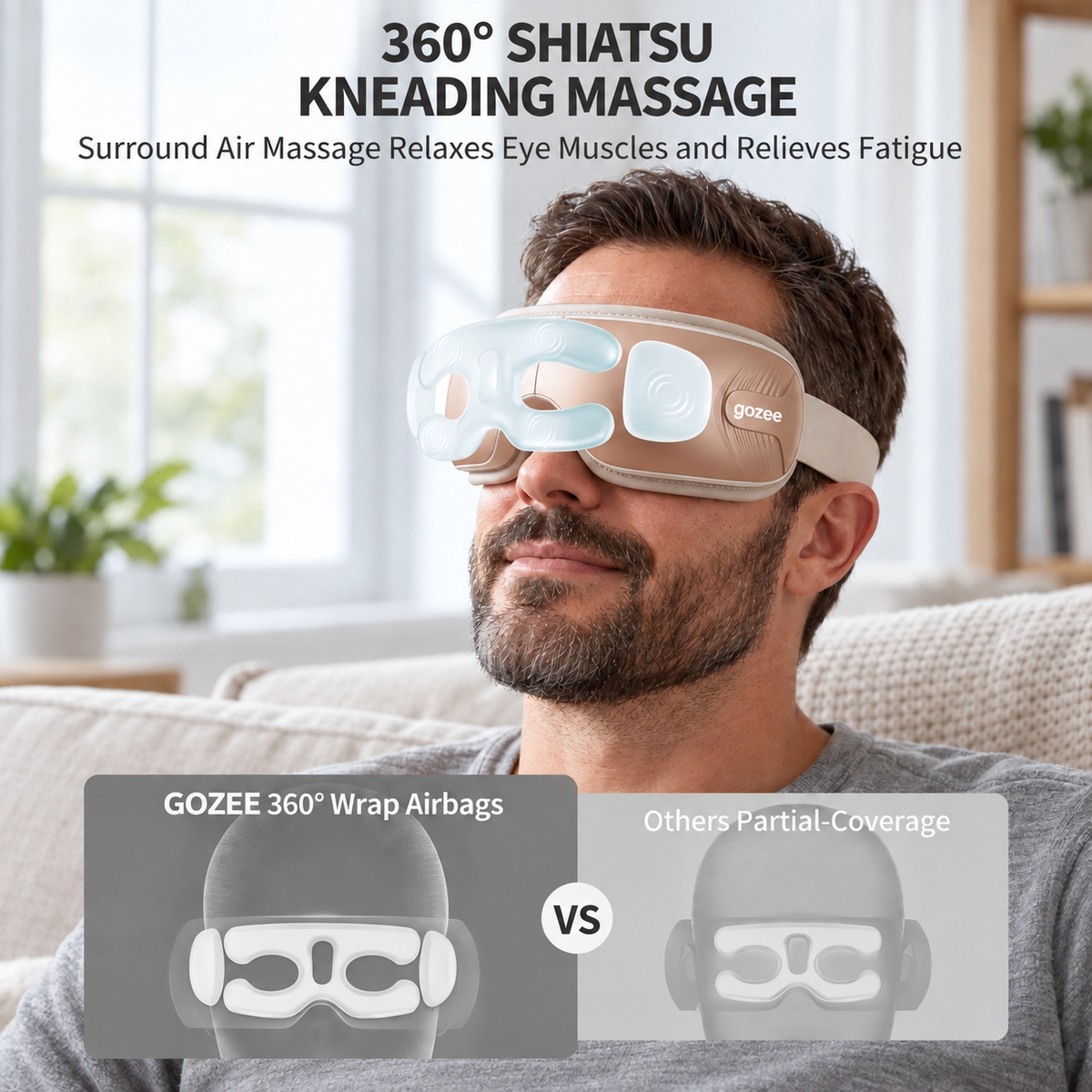 Gozee Heated Eye Massager
